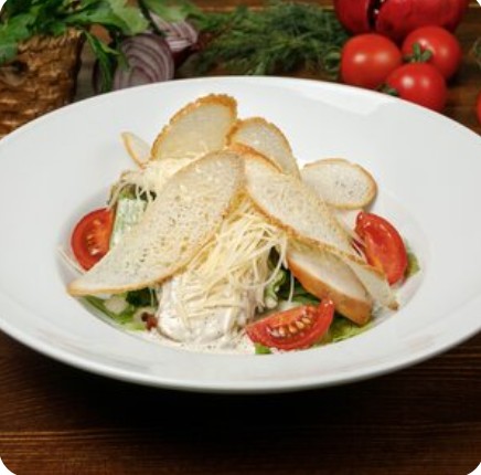 Цезарь с курицей