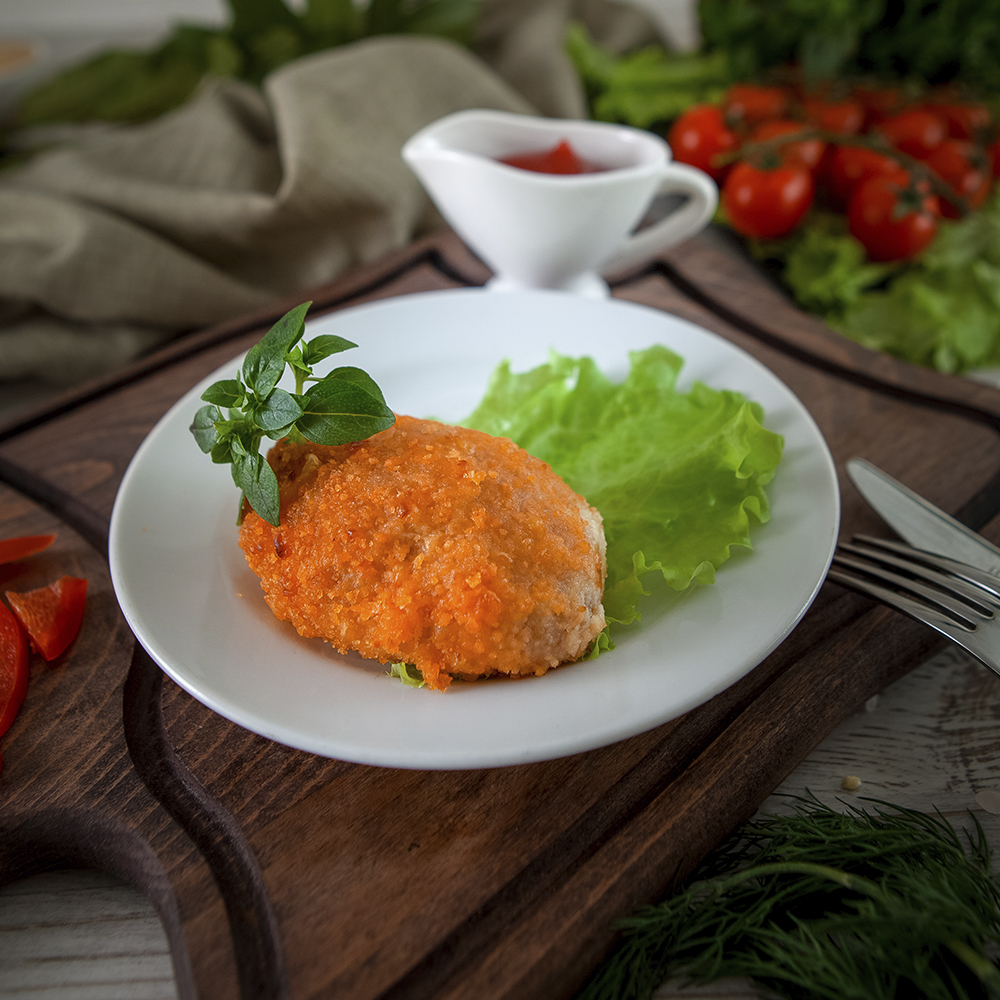 Куриная котлета с сыром