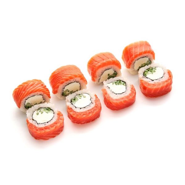 Филадельфия с копченым лососем