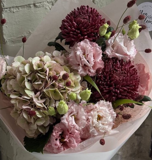 Сборный букет "Осенний акцент"