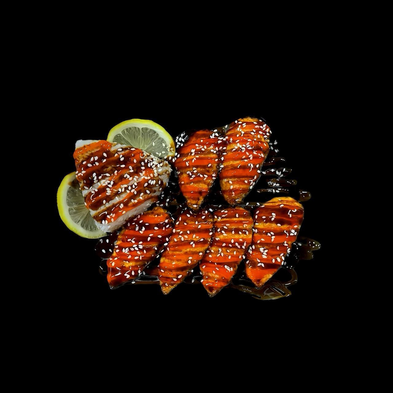 Запеченные острые мидии с сырной шапкой