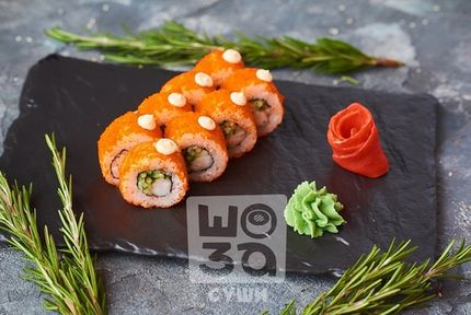 Калифорния масаго с креветкой