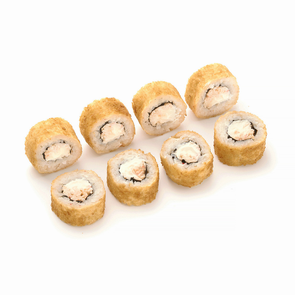 Жареный с крабом
