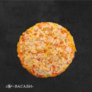 Суши-пицца с курицей