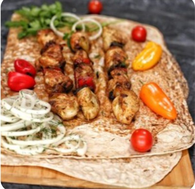 Шашлык из куриного филе