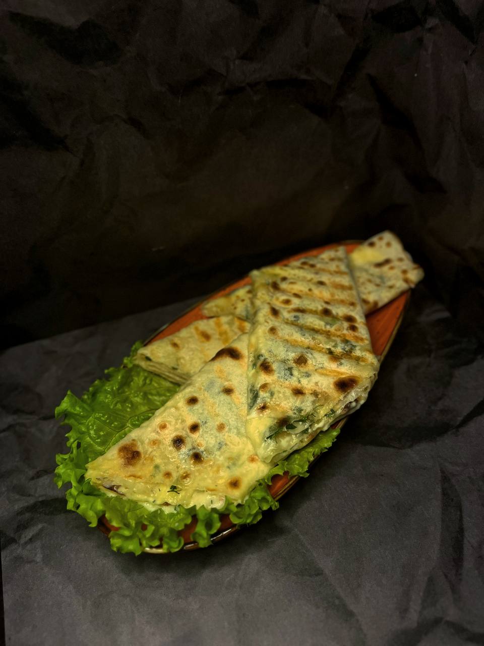 Кутаб с Грибами и Сыром