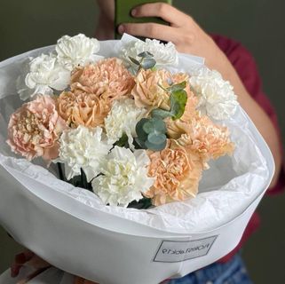 Букет "Кружевные диантусы" 15 шт