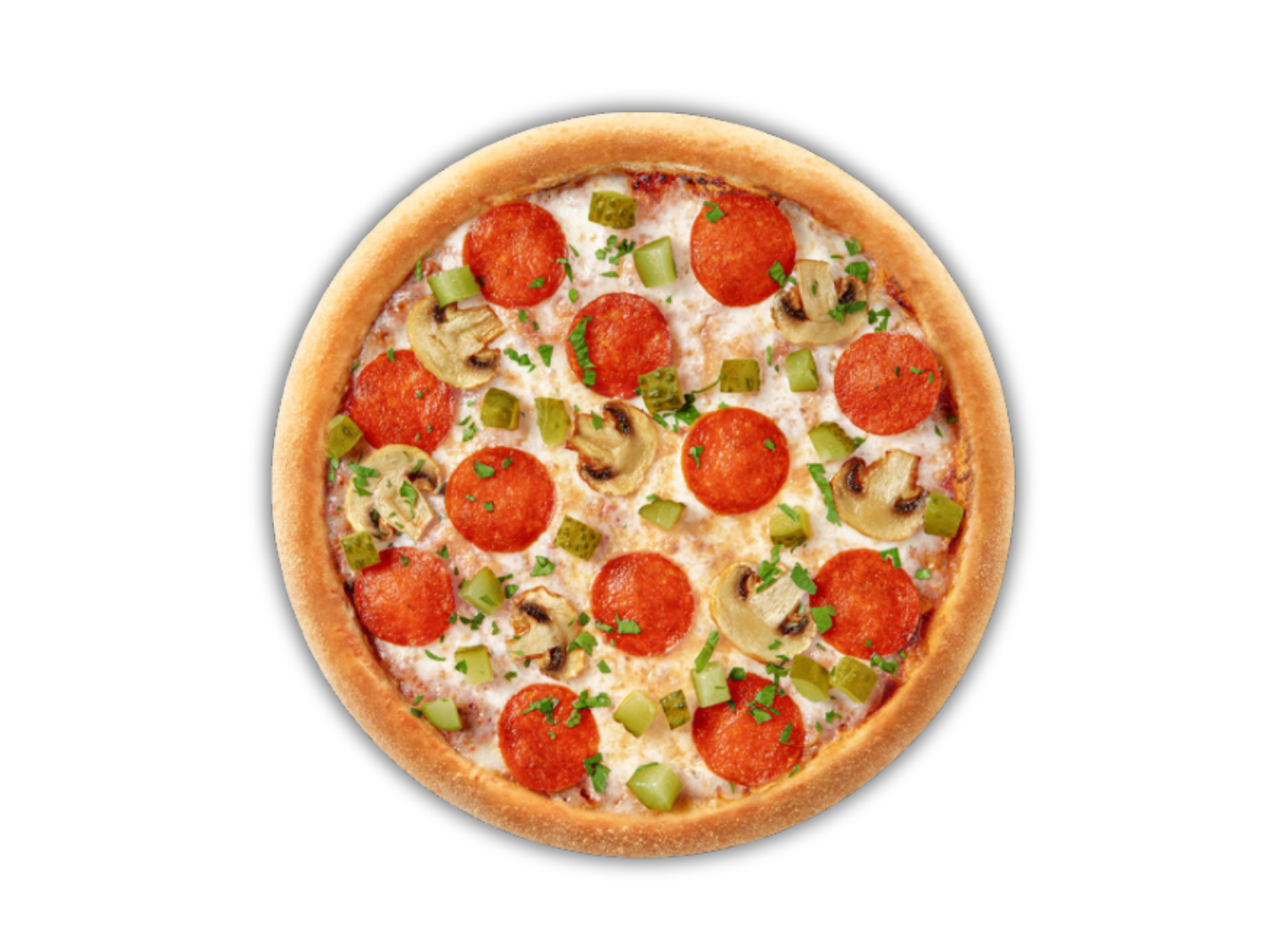 Пепперони по-деревенски 25 см