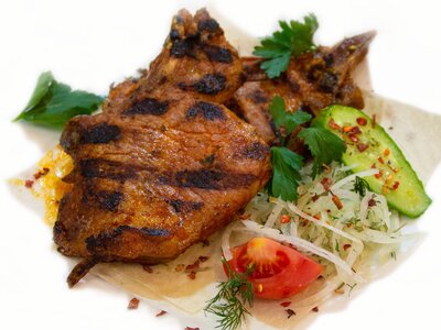 Шашлык из свинины антрекот