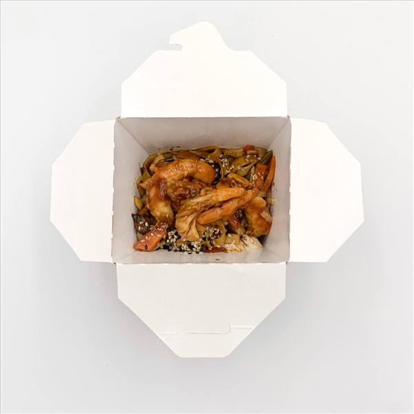 Удон с морепродуктами