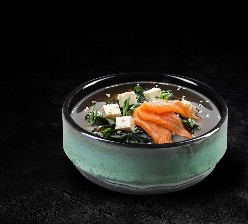 Мисо-суп с лососем