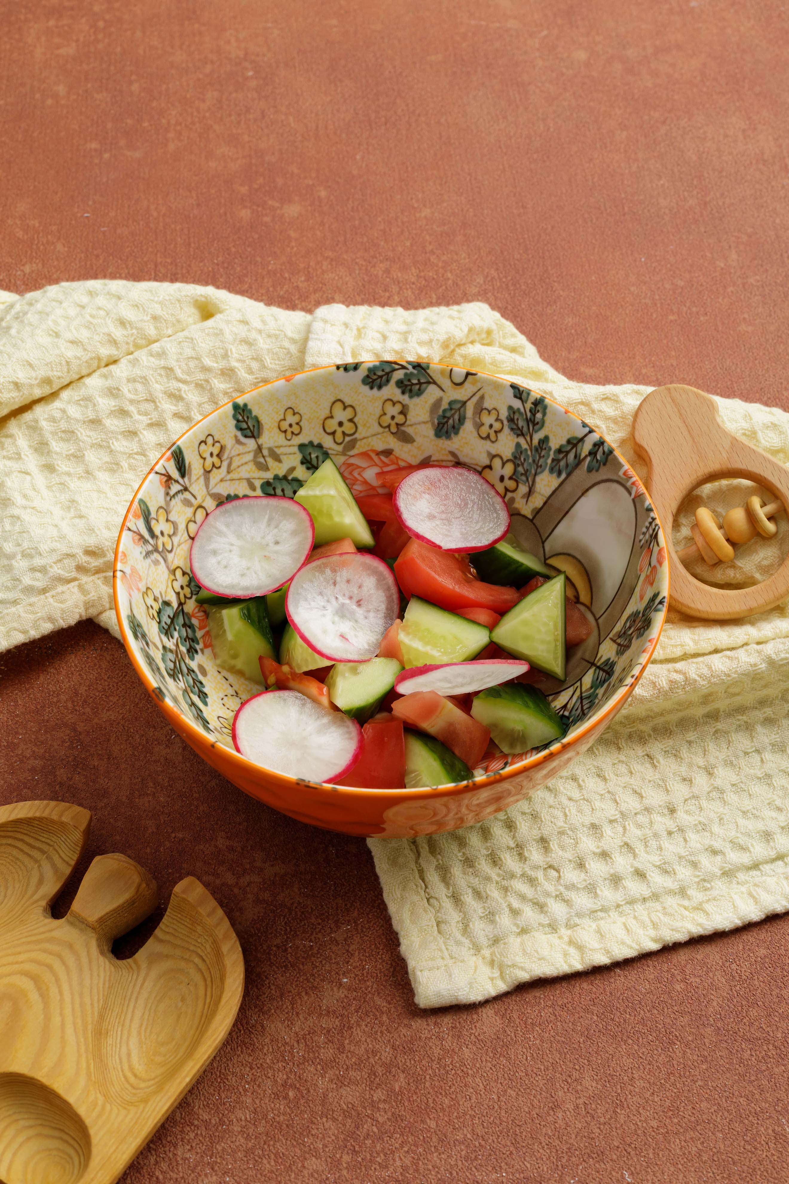 Салатик из свежих овощей