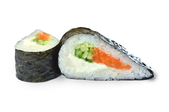 Окинава маки лосось