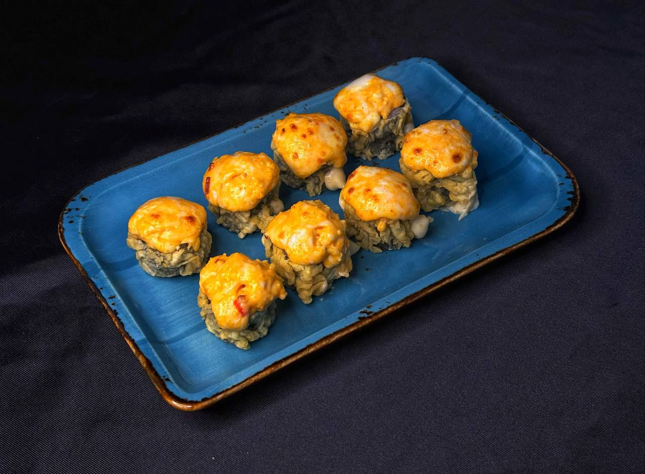 Маки жарено-запеченный с креветкой