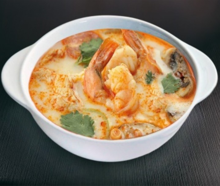 Суп Том Ям креветки