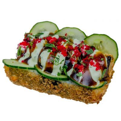 Хот Дог ролл с мидиями