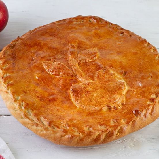 Пирог с творогом, изюмом и маком (1 кг)