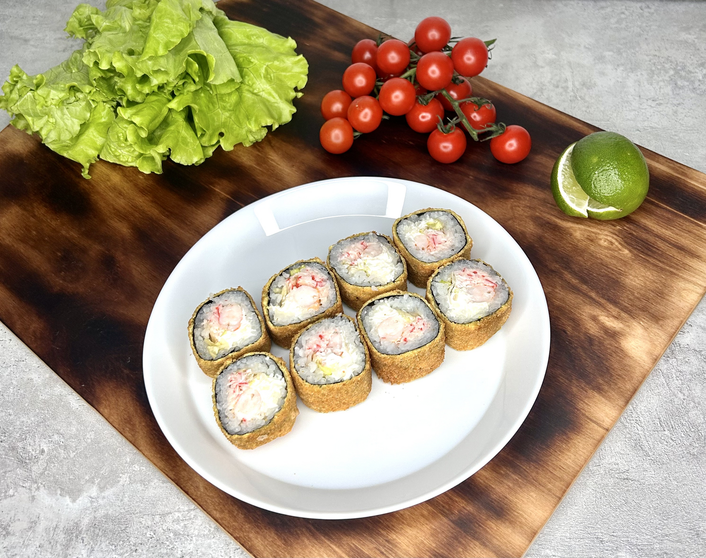 Темпура сливочная креветка