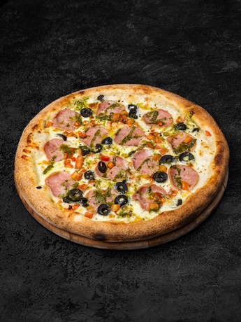 Пицца Ветчина-Песто 30 см