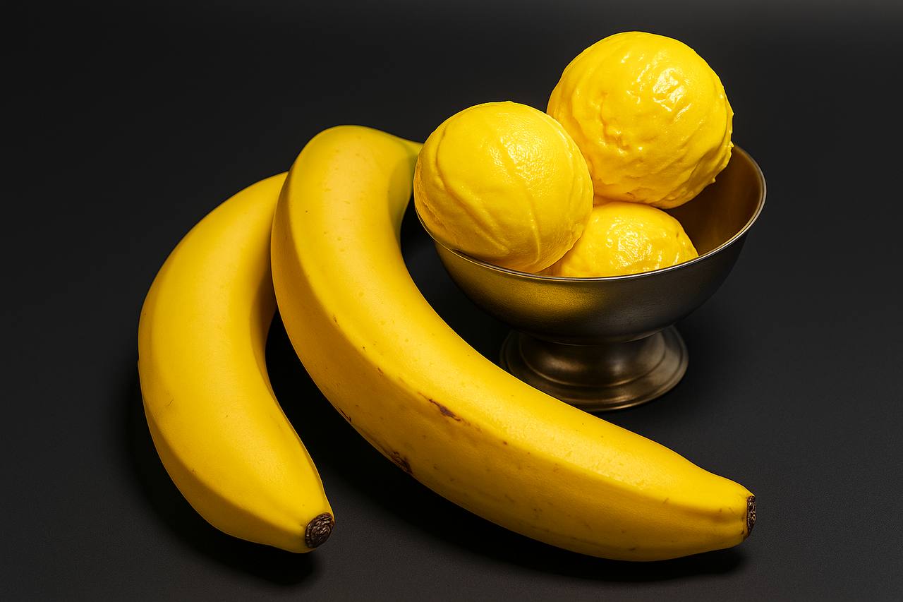 Мороженое Банан 3 шарика