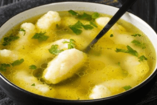 Суп с клёцками