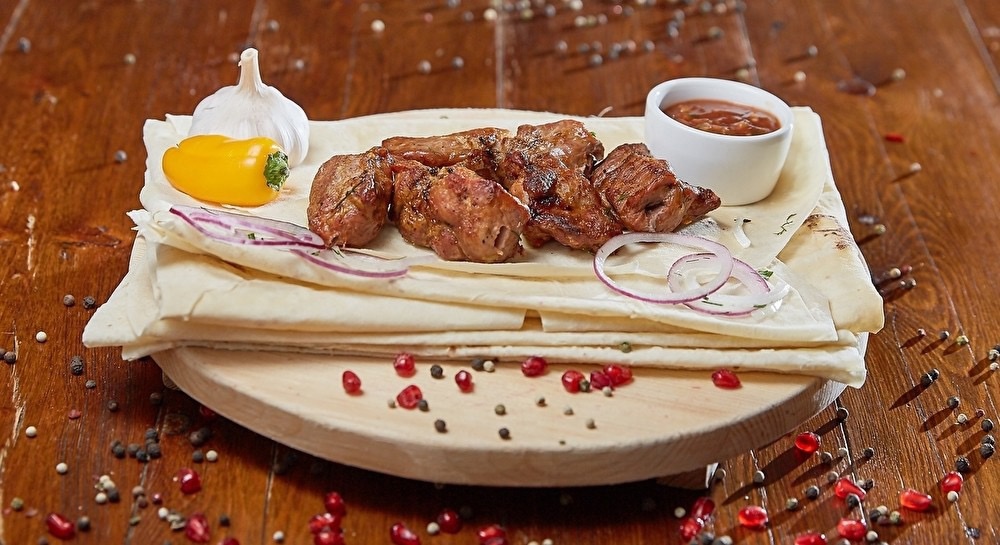 Шашлык из свиной шеи