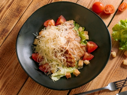 Цезарь с курицей