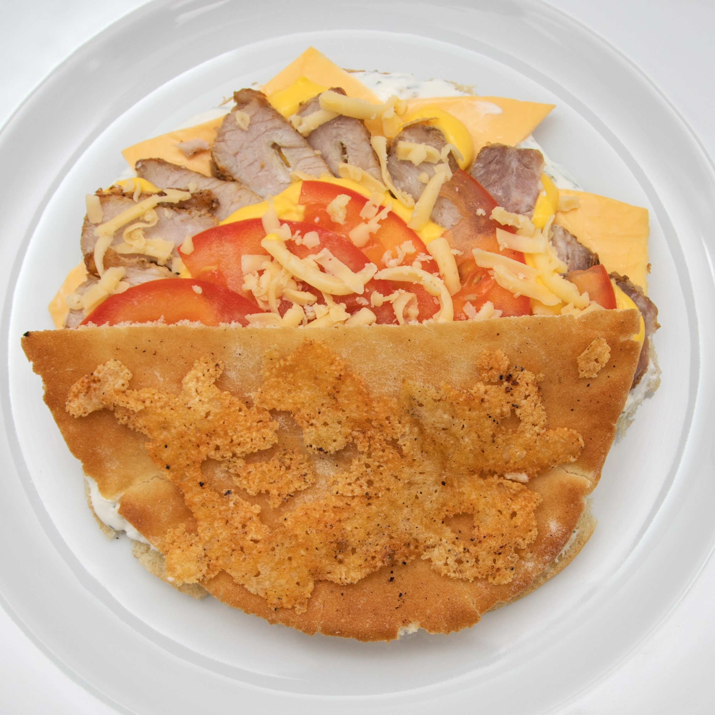 СЫРНЫЙ ДЖО ПИТА С КУРИЦЕЙ СРЕДНЯЯ