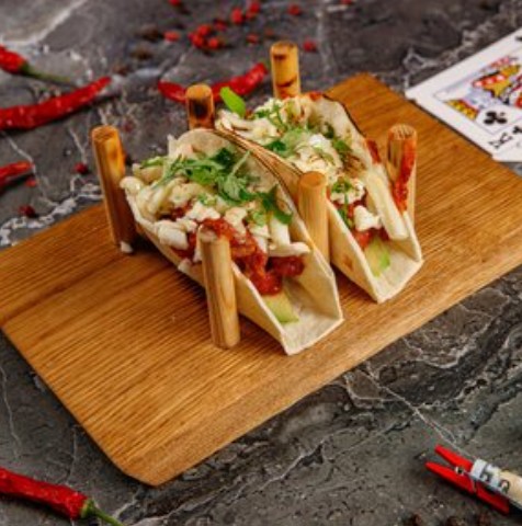 Тако с говядиной