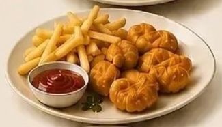 Картофель фри и наггетсы