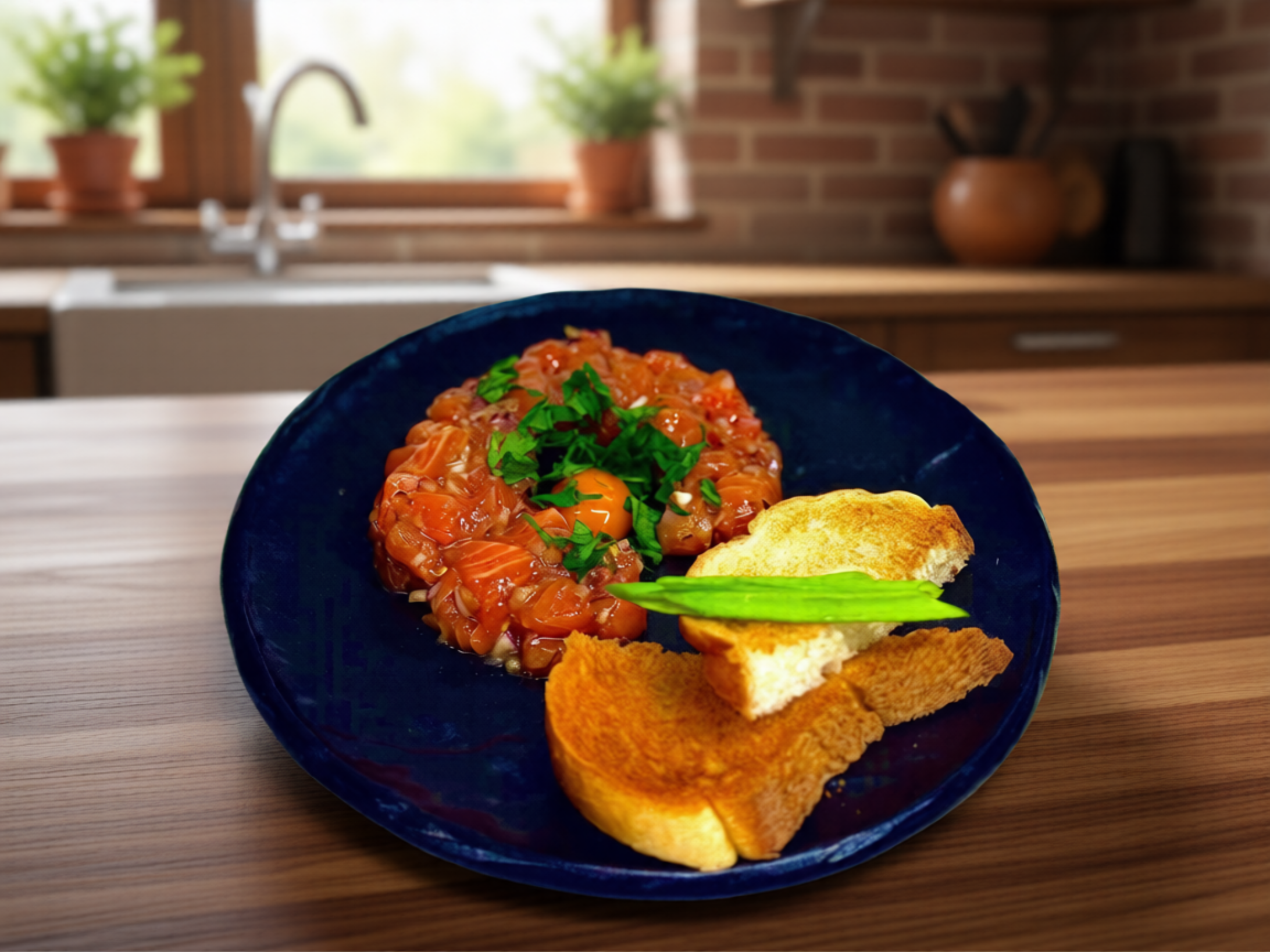 Тар тар из лосося