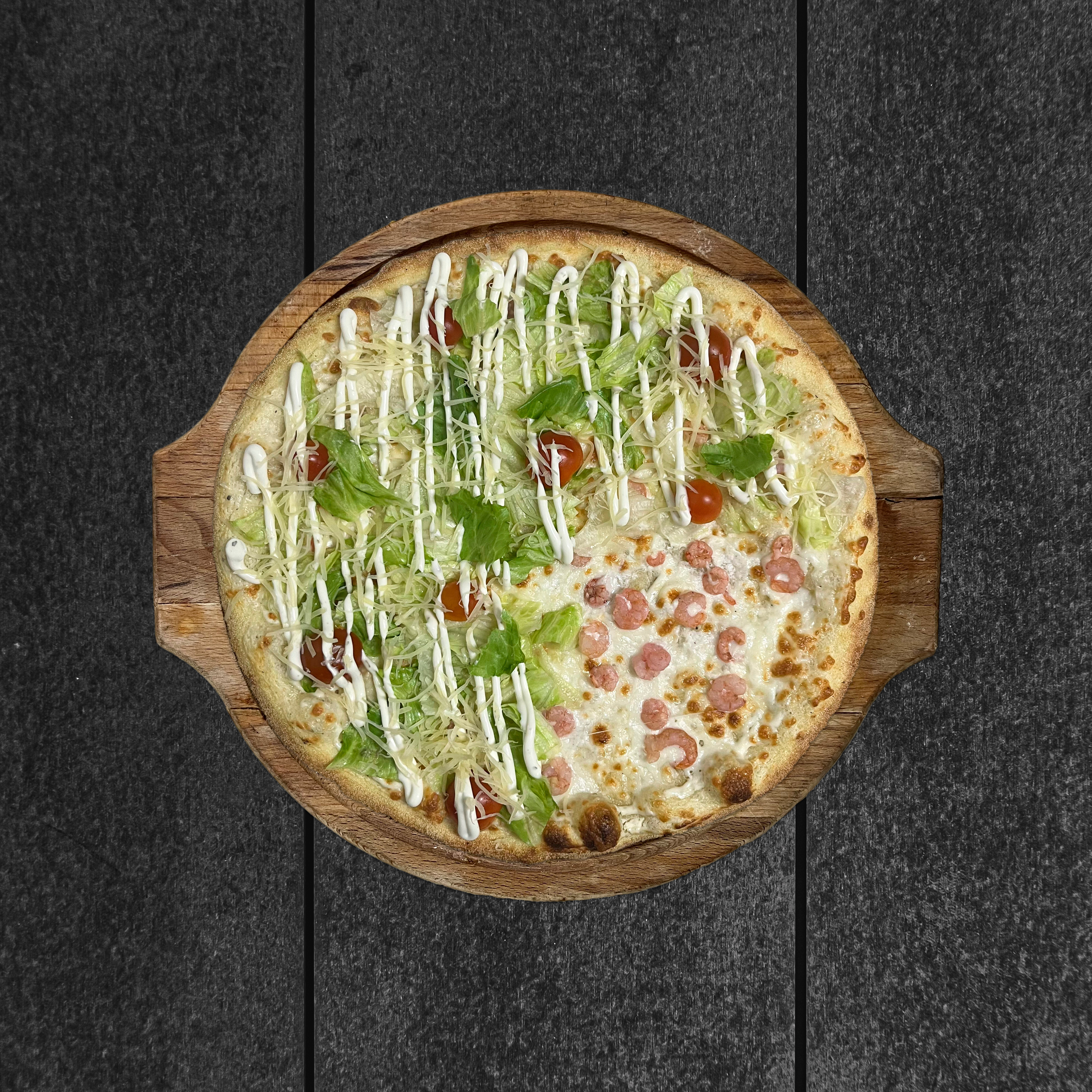 Цезарь с креветками