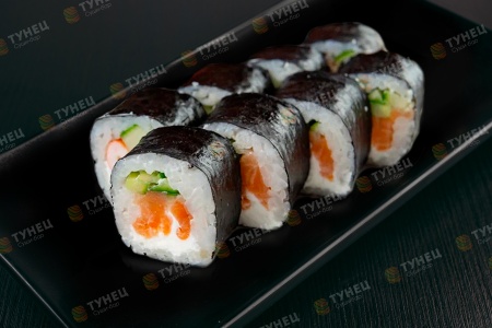 Мини микс с лососем и креветкой