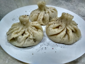Хинкали с говядиной 3шт
