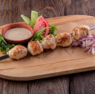 Шашлык из филе курицы