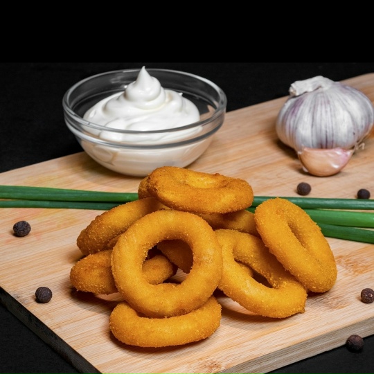 Хрустящие луковые кольца