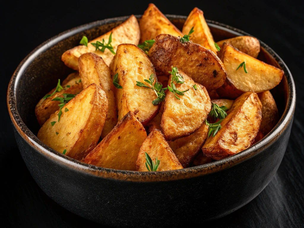 Картофель по деревенски