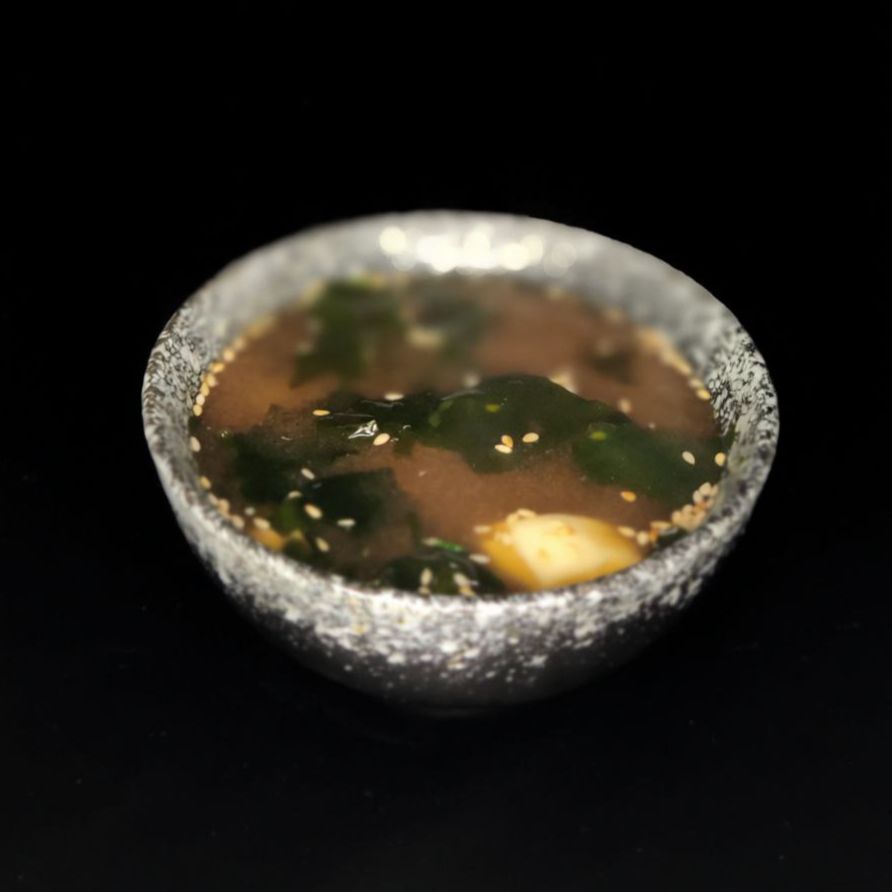 Мисо суп с лососем