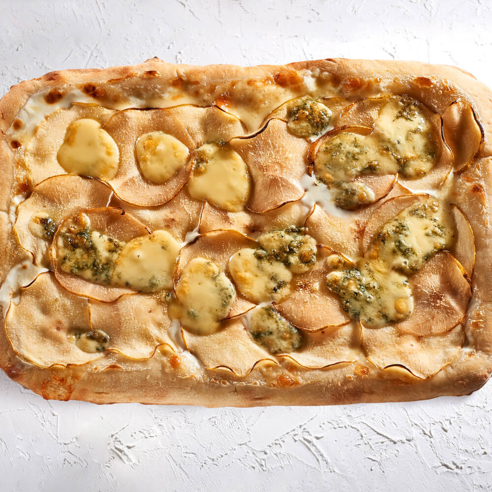 Pizza pere e gorgonzola