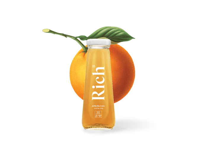 Сок "Rich" апельсиновый 0,2 мл