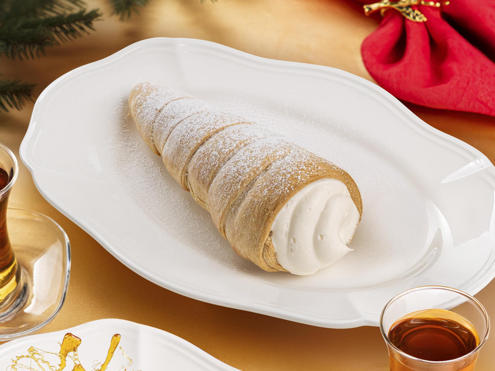 Трубочка с кремом