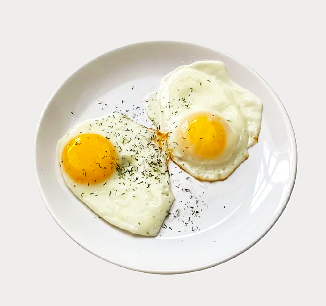 Яичница глазунья