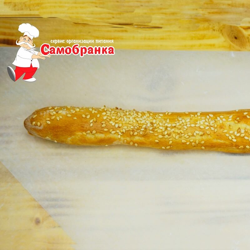 Хлебная палочка с кунжутом 1шт.