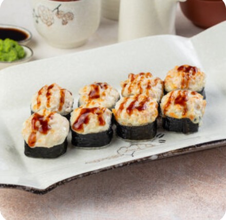 Запечённый ролл Чикен хот