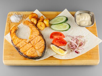 Стейк из Лосося