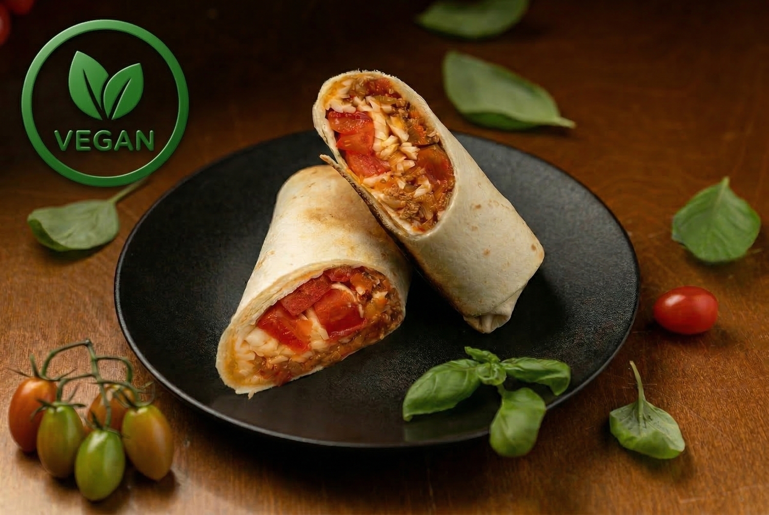 Буррито болоньез вегано