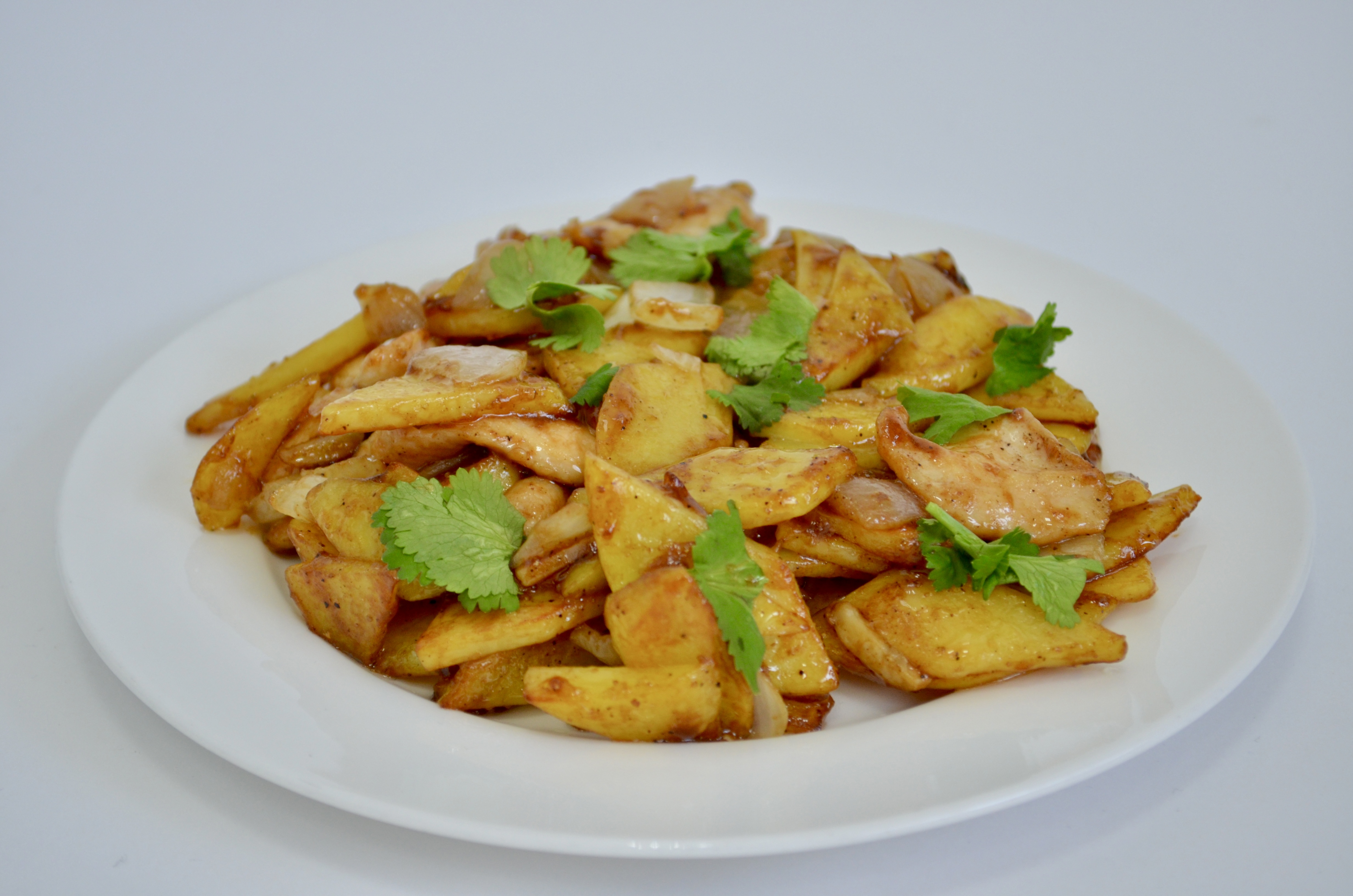 Курица с картофелем