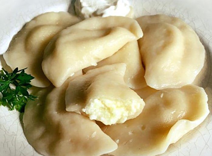 Вареники с творогом 