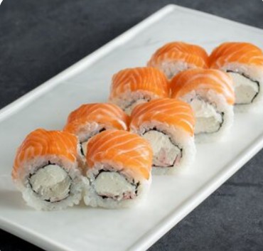 Ролл Филадельфия со снежным крабом