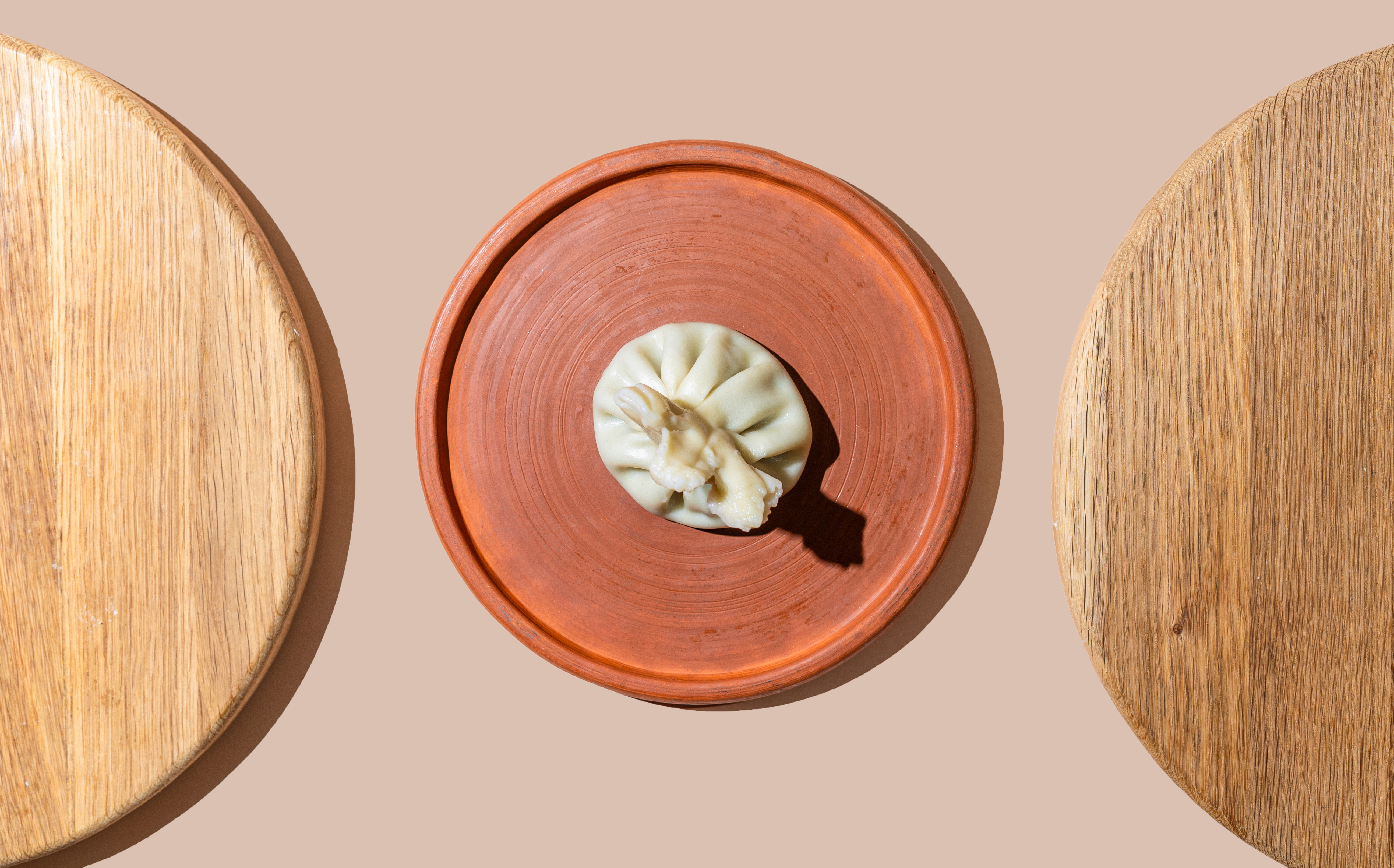 Хинкали с растительным мясом